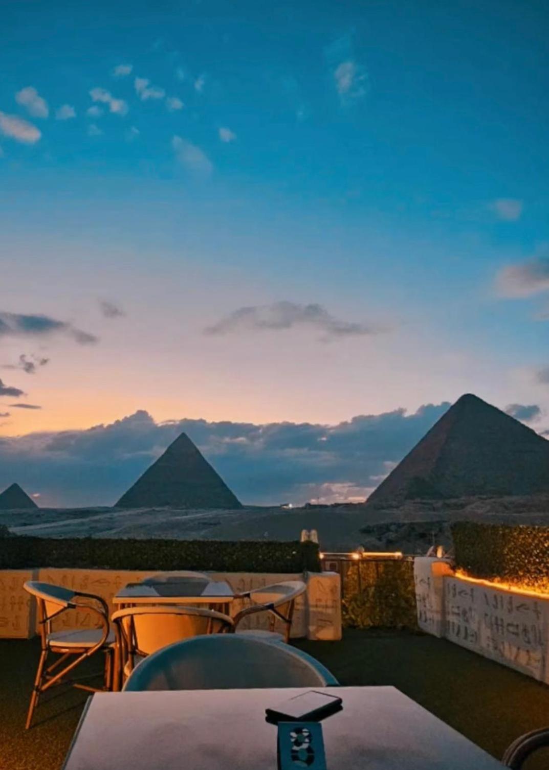 Sequoia Pyramids View Hotell Kafret el-Gabal Exteriör bild
